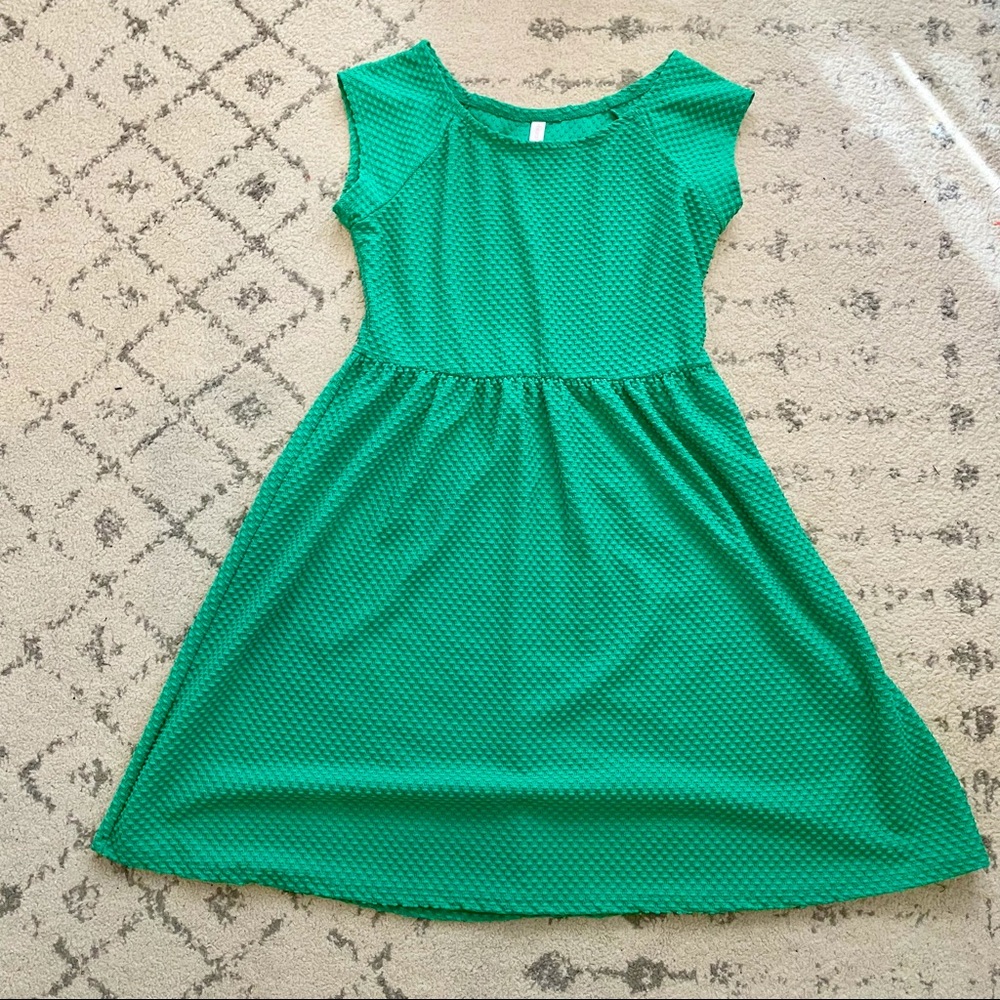 Green Baby Doll Dress